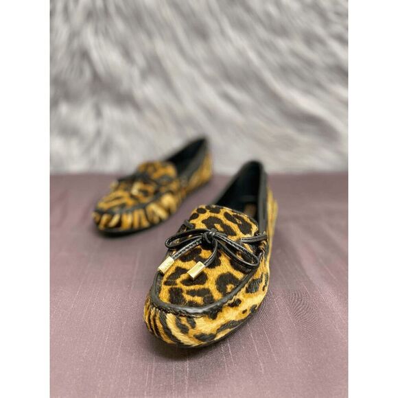 MICHAEL Michael Kors Women's Sutton Moccasin Flat Loafers - Butterscotch 6M - Picture 3 of 8